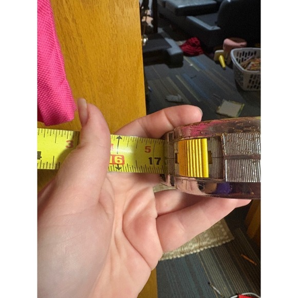 Vintage Hot Pink Cropped Vest Sleeveless Top 90s Y2K Party Club - Picture 7 of 7